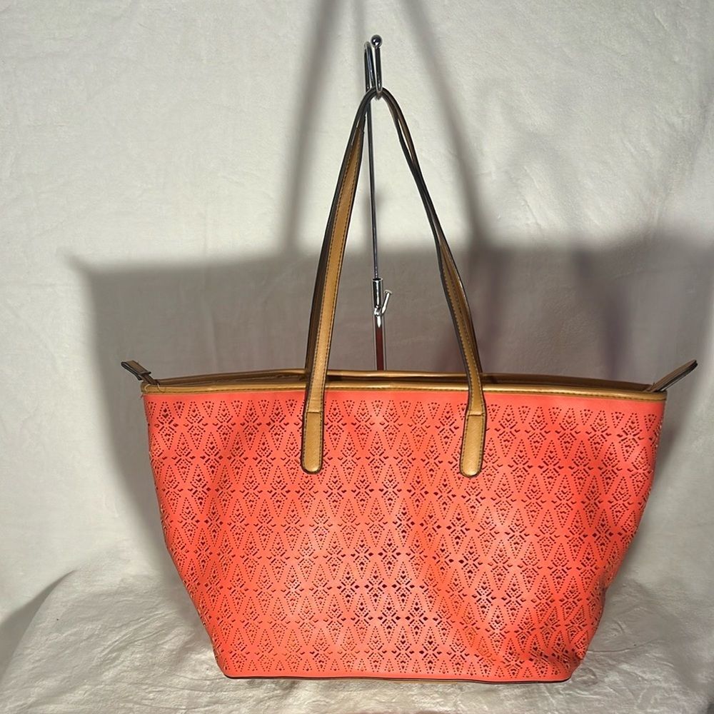 Apt. 9  Coral Laser Cut Tote Bag
